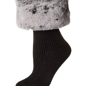 Ugg Faux Fur short boot socks
